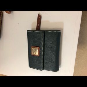 Dooney & Bourke hunter green wallet - Brand new